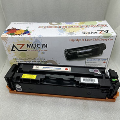 Hộp Mực AZ 410A CF410, CF411, CF412, CF413 dùng cho máy in laser màu Hp M452/ M477/ M377 - Hàng chính hãng