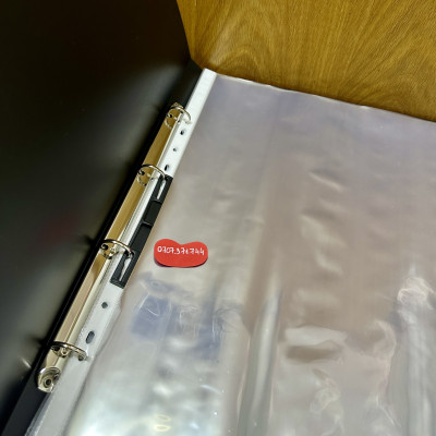 [ Kích Thước A3 ] Bìa Còng Nhẫn 2F5 Size  A3 Đựng Hồ Sơ Bản Vẽ Chống Thấm Nước Kèm 10 Tờ Bìa Lỗ A3 Dày Tiện Dụng Kidario