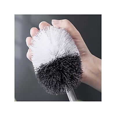 Chổi cọ bồn cầu cọ rửa toilet thông minh thiết kế mới làm sạch hiệu quả giá rẻ (tặng móc treo dán tường)