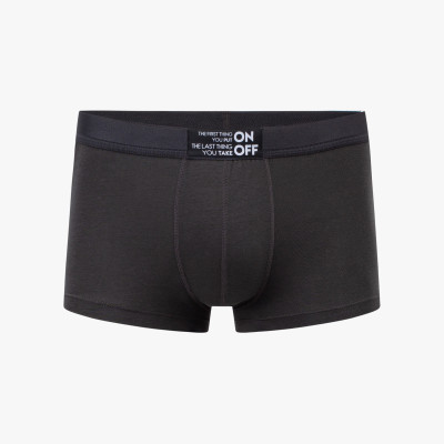 Combo 3 quần lót nam cotton lành tính dáng trunk thoáng mát thấm hút mồ hôi ONOFF màu ngẫu nhiên- 18UQ24A035-55