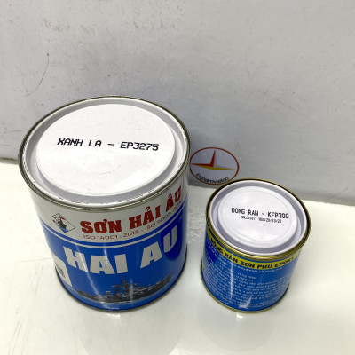 Sơn epoxy Hải Âu màu xanh lá EP275 1L/Bộ