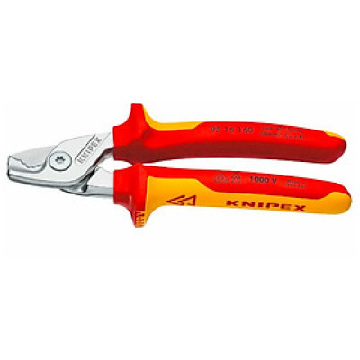 KỀM CẮT CÁP ĐỒNG NHÔM CÁCH ĐIỆN 1000V KNIPEX 95 16 160 | 95 16 160