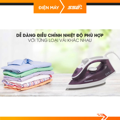 Bàn ủi hơi nước Panasonic NI-M300TVRA - Hàng Chính Hãng - Xanh dương