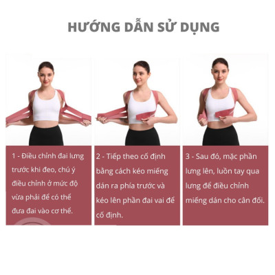 Đai Chống Gù Lưng Thế Hệ Mới Chống Mỏi Vai Gáy - Đai Định Hình Lưng Khi Tập Hàng Cao Cấp chính hãng