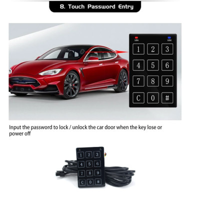 Bộ chìa khóa thông minh START-STOP điều khiển từ xa dành cho ô tô Nissan - Mã: OVI-EF008 - Hàng Nhập Khẩu Chính Hãng