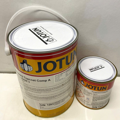 Sơn Epoxy Jotun Penguard Topcoat base 3 màu xanh - Blue 0138 _5L/bộ