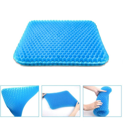 Đệm Lót Ghế 3D Thoáng Khí Loại 2 Lớp Silicon Tổ Ong Siêu Mát, đệm lót ghế ngồi silicon 3d - Chính Hãng dododios