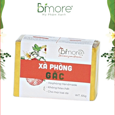 Xà phòng Gấc Bimore an toàn lành tính ngừa mụn