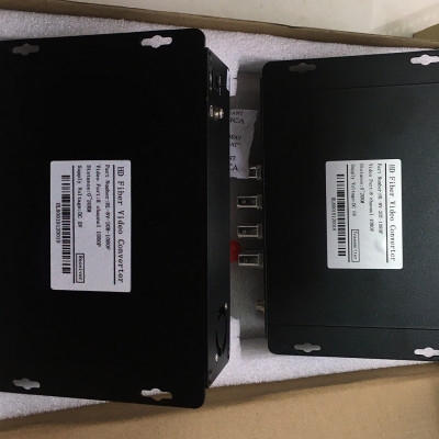 Bộ chuyển đổi video sang quang 8 kênh GNETCOM HL-8V-20T/R-1080P (2 thiết bị,2 adapter) - Hàng Chính Hãng