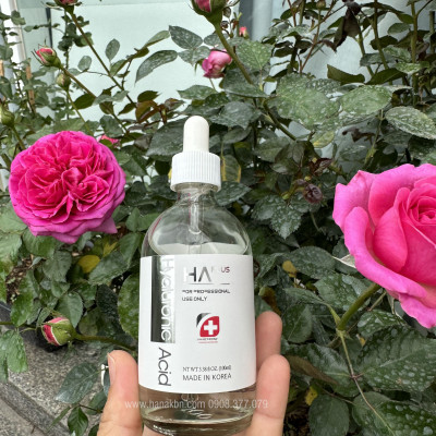 [KHUYẾN MÃI] Serum HA Plus Dưỡng Ẩm Căng Bóng Giảm Nếp Nhăn Hyaluronic Acid AWAKETHECELL 100ml