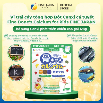 [Vị trái cây tổng hợp] Bột Canxi cá tuyết Bone