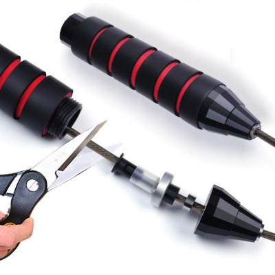 Dây Nhảy Thể Dục( Lõi Thép bện ) Dài 2,9m Cải Tiến Cao Cấp Dây Nặng Tay Cầm Chắc Chắn Đủ Màu Sắc