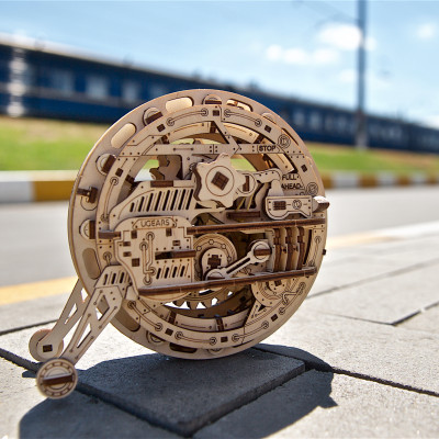 Mô Hình Gỗ Cơ Khí- UGEARS MONOWHEEL - Chính Hãng Ugears