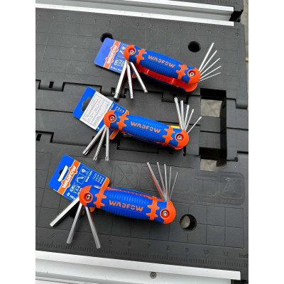 BỘ 8 CHÌA LỤC GIÁC 1.5-8MM WHK1281 WADFOW - HÀNG CHÍNH HÃNG