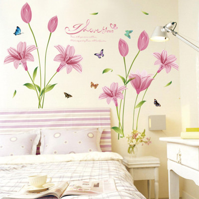 Decal Hoa anh thảo AmyShop DH07897 ( 85 x 160 cm )