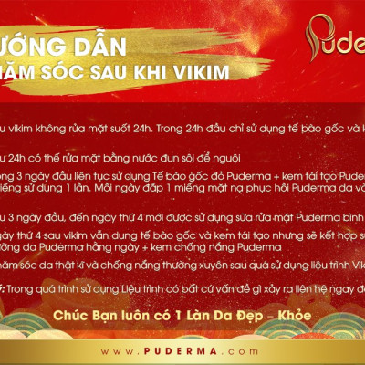 [FreeShip] Kem Vi Kim Sinh Học Puderma: Tái tạo da, phá Nám không xâm lấn, không xưng đỏ, hiệu quả sau 3 ngày.