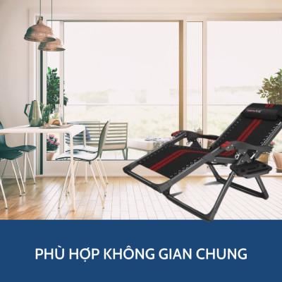 Ghế Xếp Có Massage Tay Kachi MK234 – Kèm Khay Để Ly