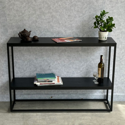 Bàn Console gỗ cao su khung sắt Juno Sofa CSTCT067 120 x 30 x 81cm nhiều màu lựa chọn