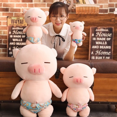 Gấu bông heo mặc quần chip dễ thương siêu bựa, lợn mặc sịp siêu cưng cute (25cm---->70cm) vải miniso 4 chiều co giãn êm ái mềm mại, hàng xịn cao cấp loại 1
