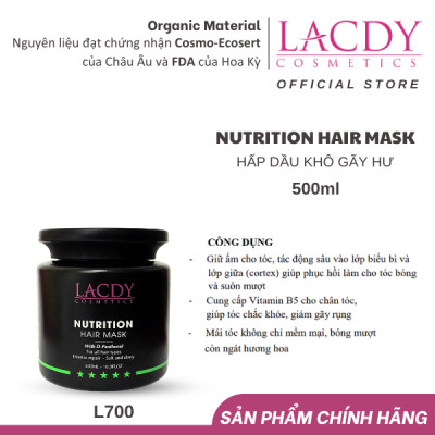Hấp dầu khô gãy hư NUTRITION HAIR MASK L700 ( 500ml )