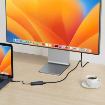 HUB chuyển đổi HyperDrive Next 4 in 1 Port USB-C cho Macbook/ Laptop - Truyền tải dữ liệu nhanh HD4001GL