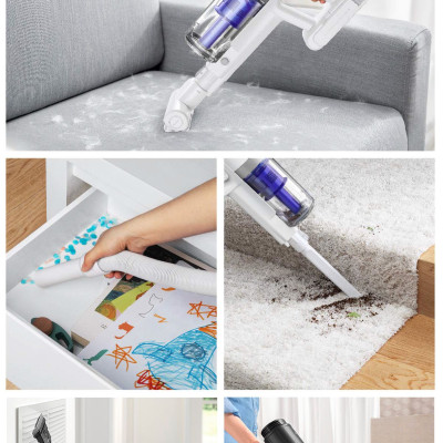 Máy hút bụi cầm tay không dây EUFY HomeVac S11 Go (by Anker) - T2501 - Lực hút 20000 Pa - Công suất hút 120AW - Hàng chính hãng bảo hành 1 năm