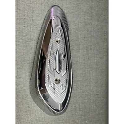 Ốp Pô Xi Inox VÀ màu cacbon gắn SH Mode 2013-2024