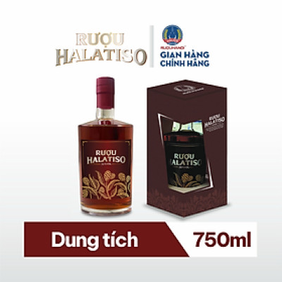 Rượu HALATISO - HALICO nồng độ 26% chai 750ml kèm hộp