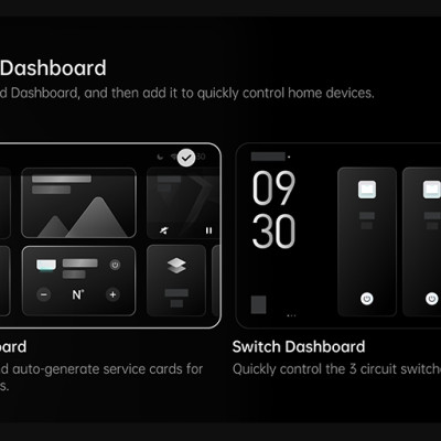 Màn hình trung tâm Aqara S1 Plus MP-K01D 6.9 inch bản Quốc Tế , Tích hợp công tắc, Giám sát toàn nhà, Tương thích HomeKit