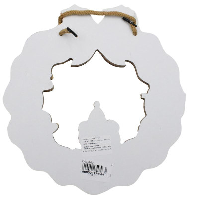 Bảng Gỗ Treo Tường Trang Trí Giáng Sinh - Bách Mộc - Noel Gấu