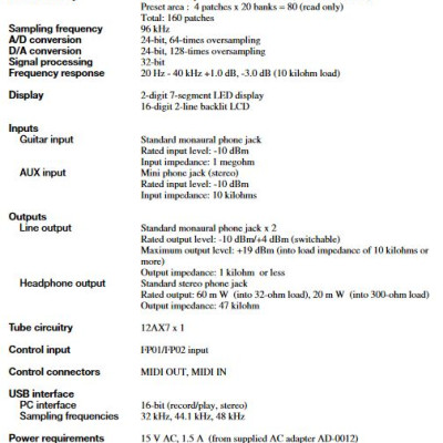 Bộ Hiệu Ứng Effect Guitar G 7.1UT (ZOOM) – Hàng Chính Hãng