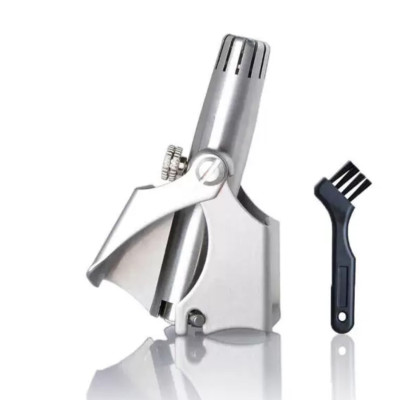 ( Hàng Cao Cấp ) Dụng Cụ Máy Cắt Tỉa Lông Mũi Thép Không Rỉ , Nhỏ Gọn Tiện Dụng , Dễ Dàng Vệ Sinh ( tặng bộ chổi vệ sinh nội địa nhật mini )