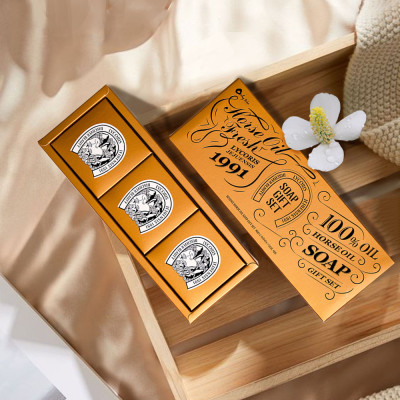 [COMBO] Xà Phòng Tắm Và Rửa Mặt Chiết Xuất Dầu Ngựa Làm Sạch Sâu Cấp Ẩm Hevony Horse Oil Soap