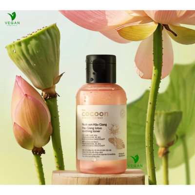 Toner nước cân bằng da SEN Hậu Giang Cocoon 140ml Thuần Chay 