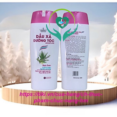 Dầu xả dưỡng tóc thảo dược Kingphar, chai 200ml, phục hồi và bảo vệ tóc