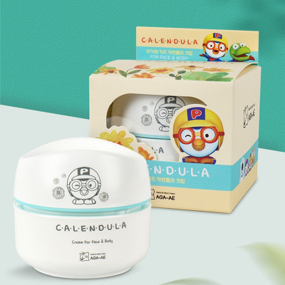 Kem dưỡng ẩm da mặt và Body trẻ em Pororo Calendula Hàn Quốc 50g
