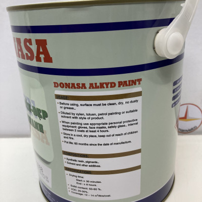 Sơn dầu Đồng Nai Donasa màu xám 3000 3kg _ DLF 3000