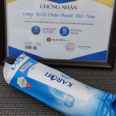 Combo 8 lõi lọc nước Karofi Hàng chính hãng dùng cho máy lọc nước Karofi S-S038