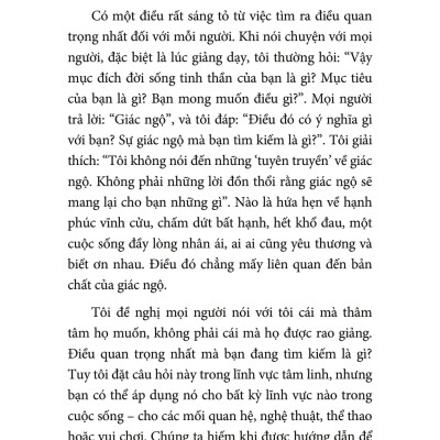 Điều Quan Trọng Nhất - Adyashanti