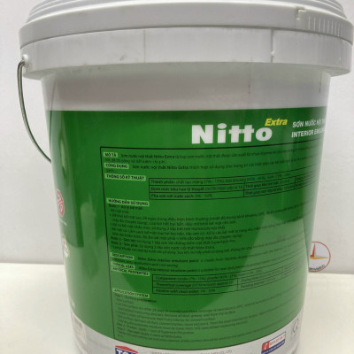 Sơn Nước Toa Nitto Extra nội thất nhiều màu _4L