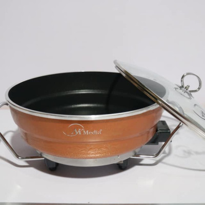 Nồi Chảo Lẩu Điện Đa Năng NK Media MD-CL8399 Kèm Khay Hấp - Hàng Chính Hãng