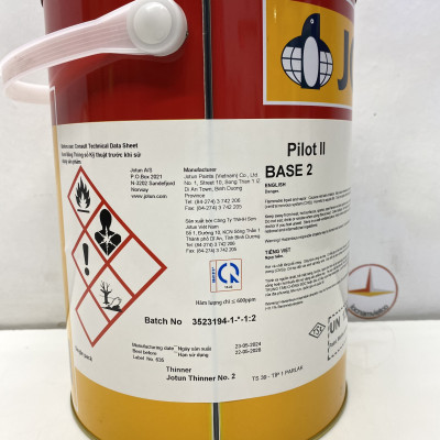 Sơn Jotun Pilot 2 Base 2 màu Grey 149 (Xám) 5L/lon