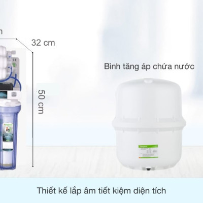 Máy lọc nước Kangaroo Hydrogen KG100HG-KV không vỏ bảo hành trong 24 tháng- Hàng chính hãng