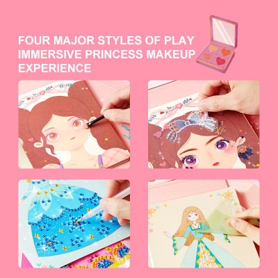 Bộ Đồ Chơi Trang Điểm và Thiết Kế Thời Trang Công Chúa 3in1 – Mideer Dress Up Game Set – Princess Makeup Kit