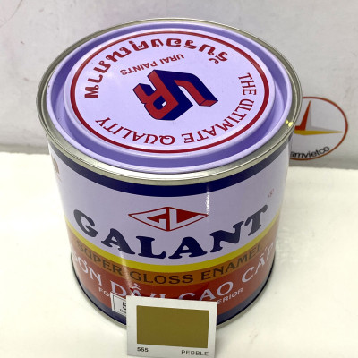 Sơn dầu Galant màu nâu Pebble 555 _ 0.8L