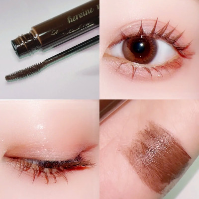 Phiên bản Hoàng Gia Mascara Nâng Cong và Làm Dài Mi Dạng Màng Film Màu Nâu Kissme Heroine Make 6 G