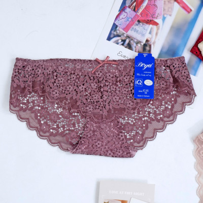 Combo 5 quần lót nữ ren hoa nhí Boya Q14 – Tinh tế, gợi cảm, đa sắc