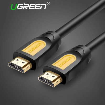 Ugreen UG10115HD101TK 1M màu Vàng Cáp tín hiệu HDMI chuẩn 1.4 hỗ trợ phân giải 4K * 2K - HÀNG CHÍNH HÃNG