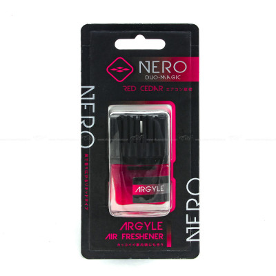 Nước Hoa Ghim Máy Lạnh AIR-Q Nero Duo-Magic Argyle No306-4 Red Cedar 9ml