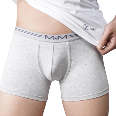 Combo 3 quần lót nam Boxer sợi Organic mềm mịn thoáng mát co giãn 4 chiều MRM Manlywear ( TẶNG Đôi Tất Nam Cao Cấp Giao Ngẫu Nhiên)